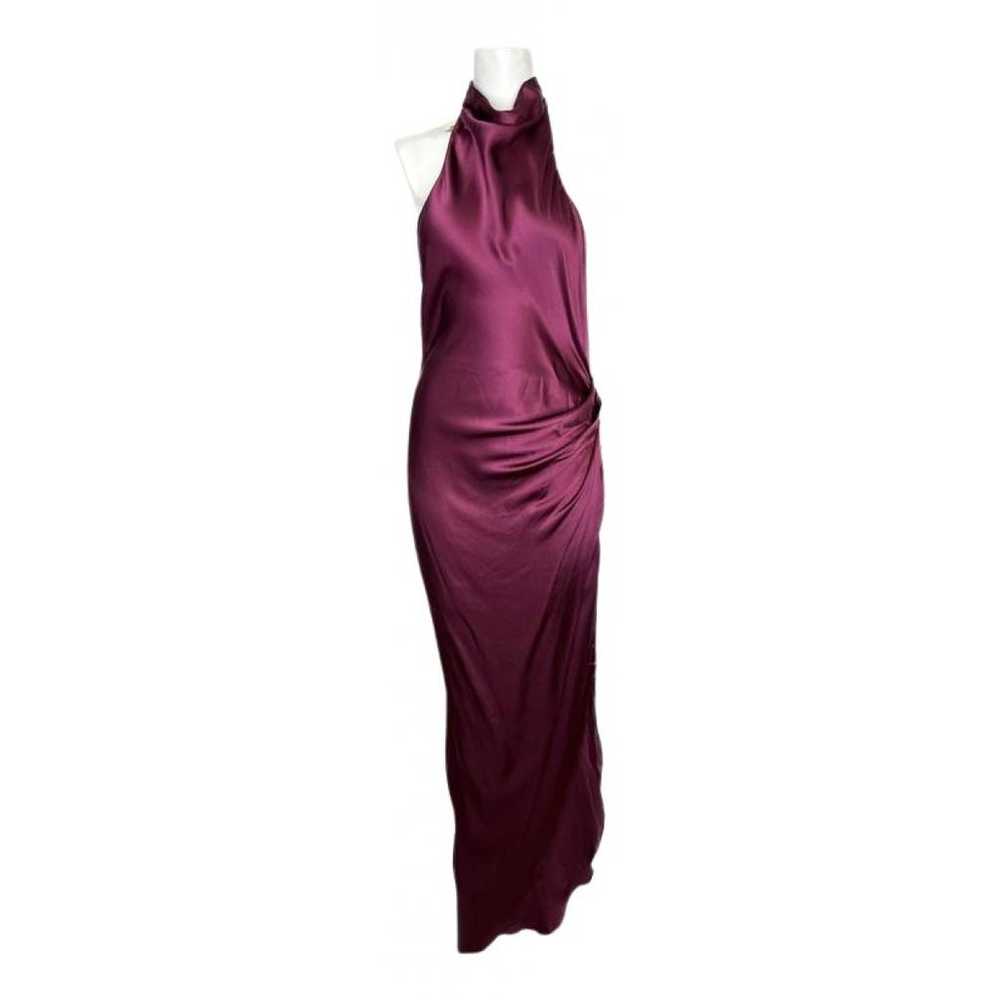Amanda Uprichard Silk maxi dress - image 1