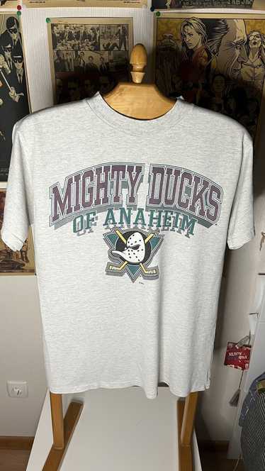 Vintage Mighty Ducks Sweater Sz Large Mens, CCM, Big Embroidered Logo🔥