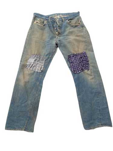 70s patchwork levi's - Gem