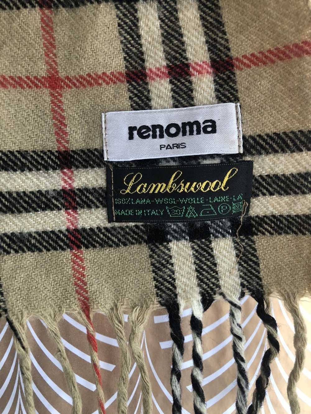 Luxury × Renoma × Vintage Renoma scarf muffler - image 3