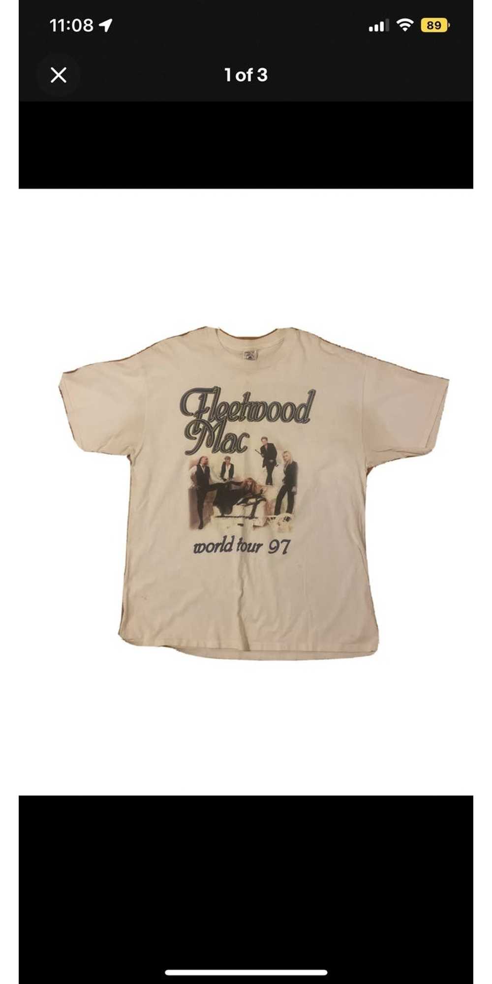 Band Tees × Vintage Vintage Fleetwood Mac “World … - image 1