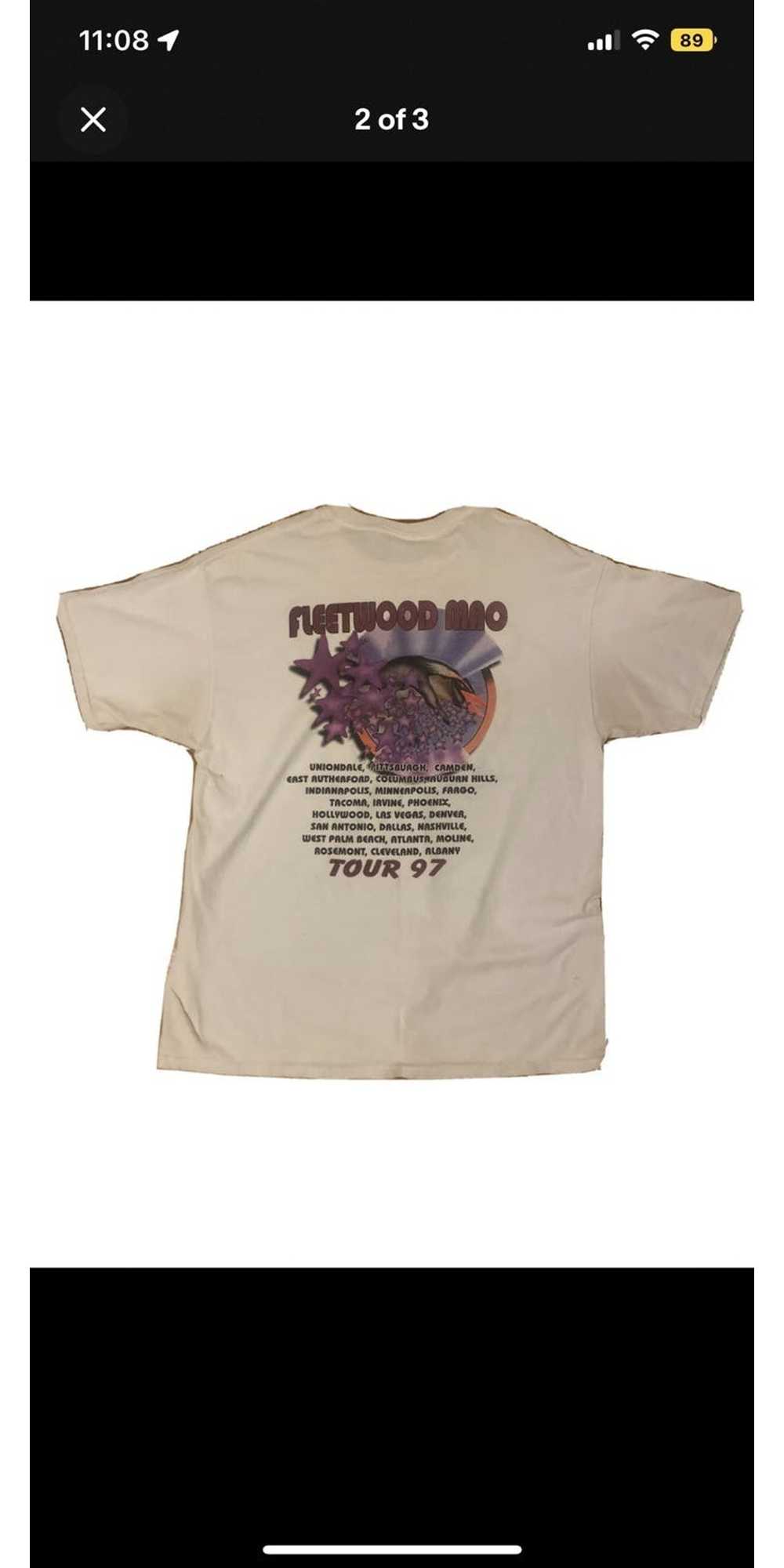 Band Tees × Vintage Vintage Fleetwood Mac “World … - image 2
