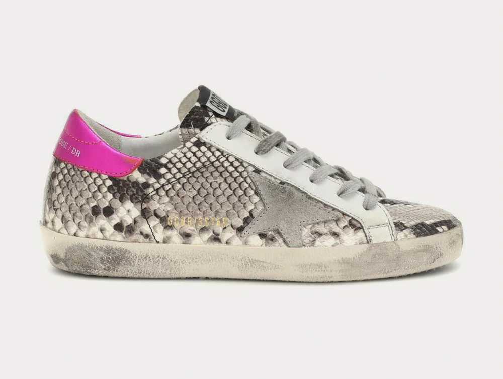 Golden Goose Python Printed Superstar Sneakers - image 2