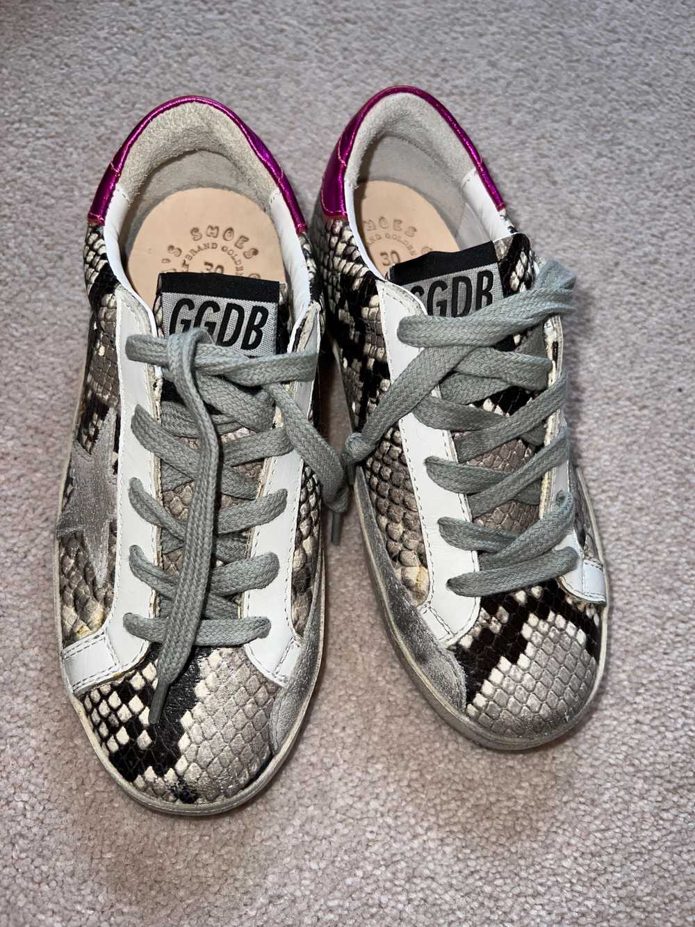 Golden Goose Python Printed Superstar Sneakers - image 5