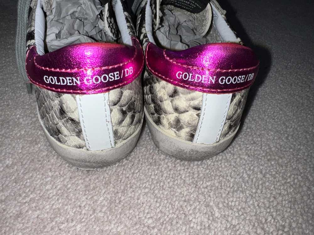 Golden Goose Python Printed Superstar Sneakers - image 8