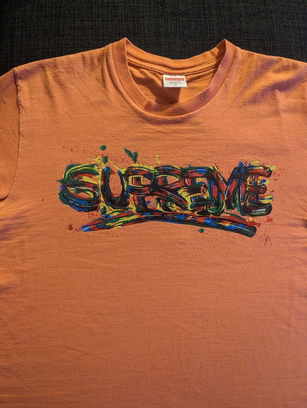 Supreme Supreme Paint Logo Tee - image 3