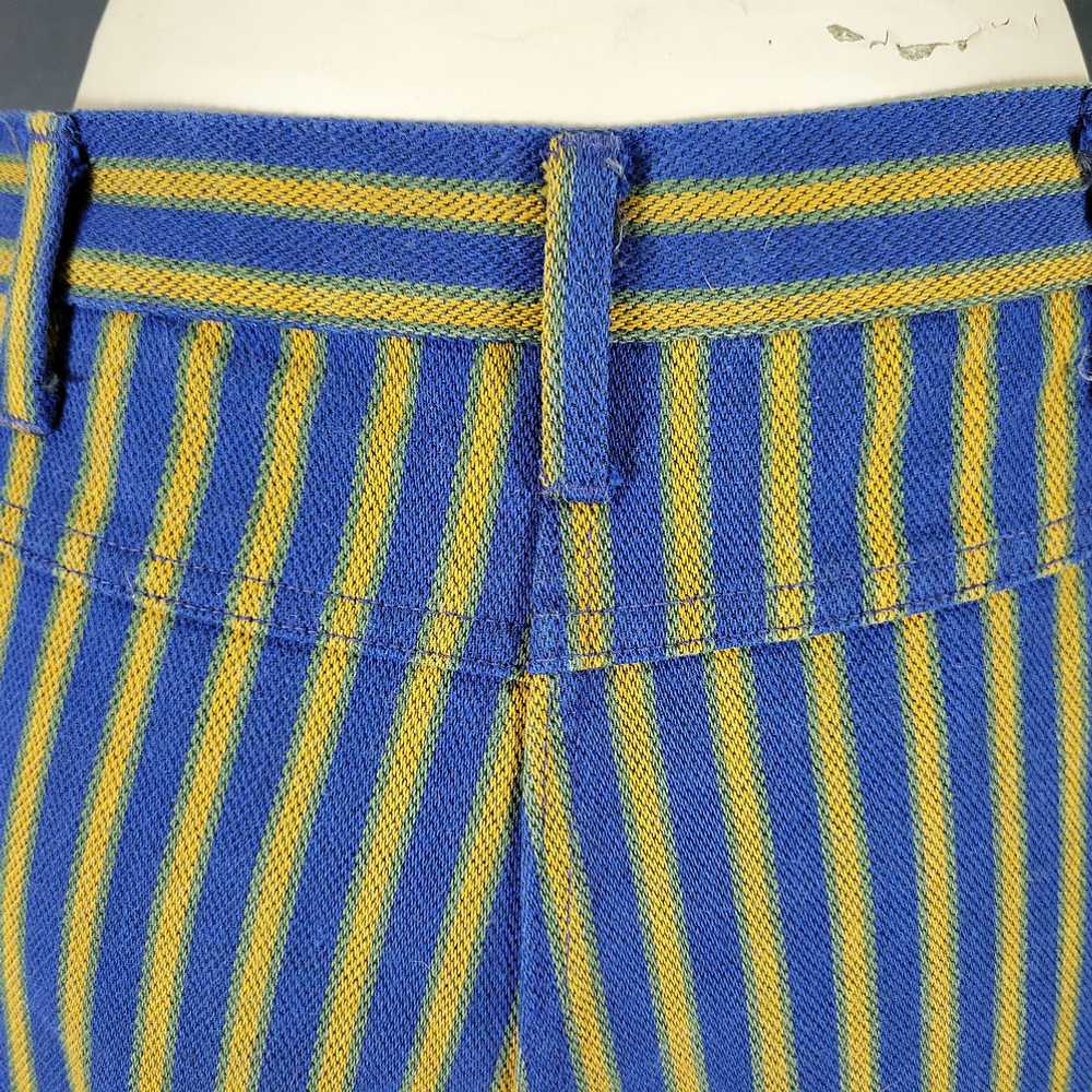 60s/70s Mod Striped Pants - image 10
