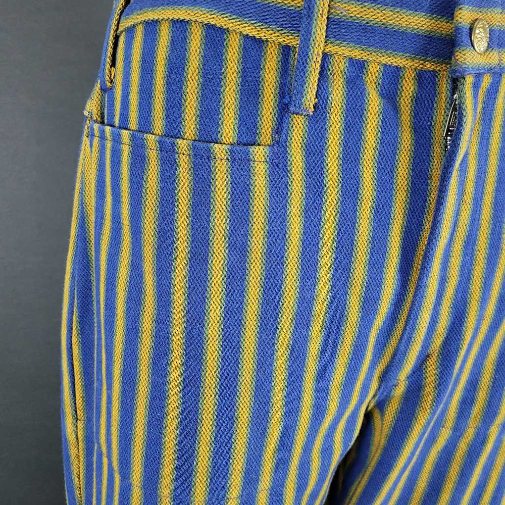 60s/70s Mod Striped Pants - image 6