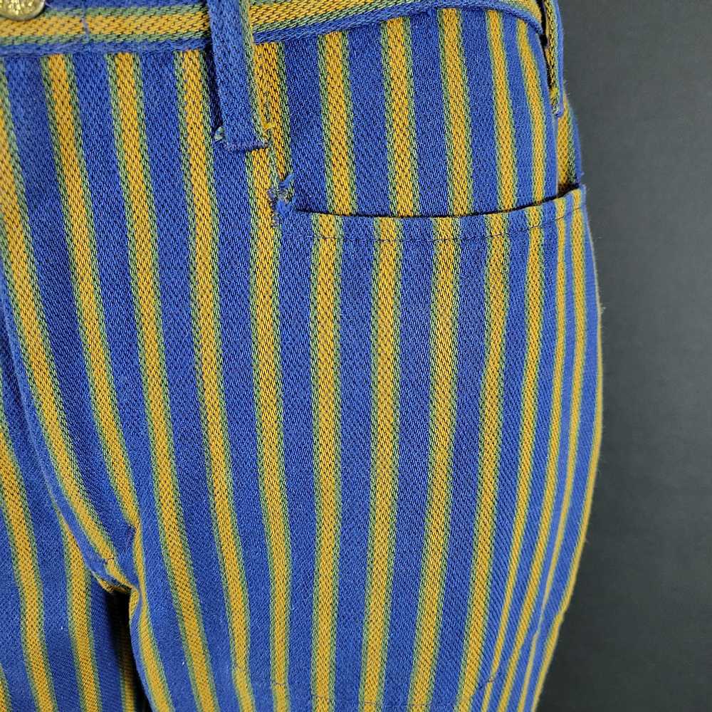 60s/70s Mod Striped Pants - image 7