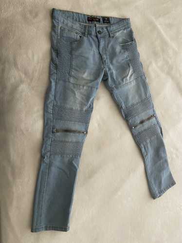 Ring Of Fire Ring of fire moto style blue jeans 30