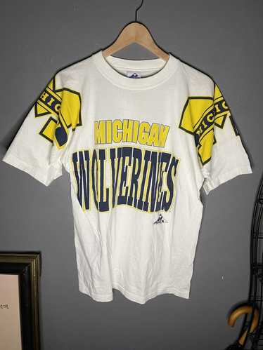 Apex One × Vintage Michigan Wolverines Sleeve-Prin