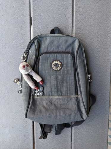 Designer × Vintage Kipling green vintage backpac