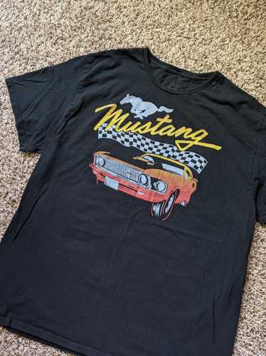 Mustang × Racing Mustang racing tee shirt