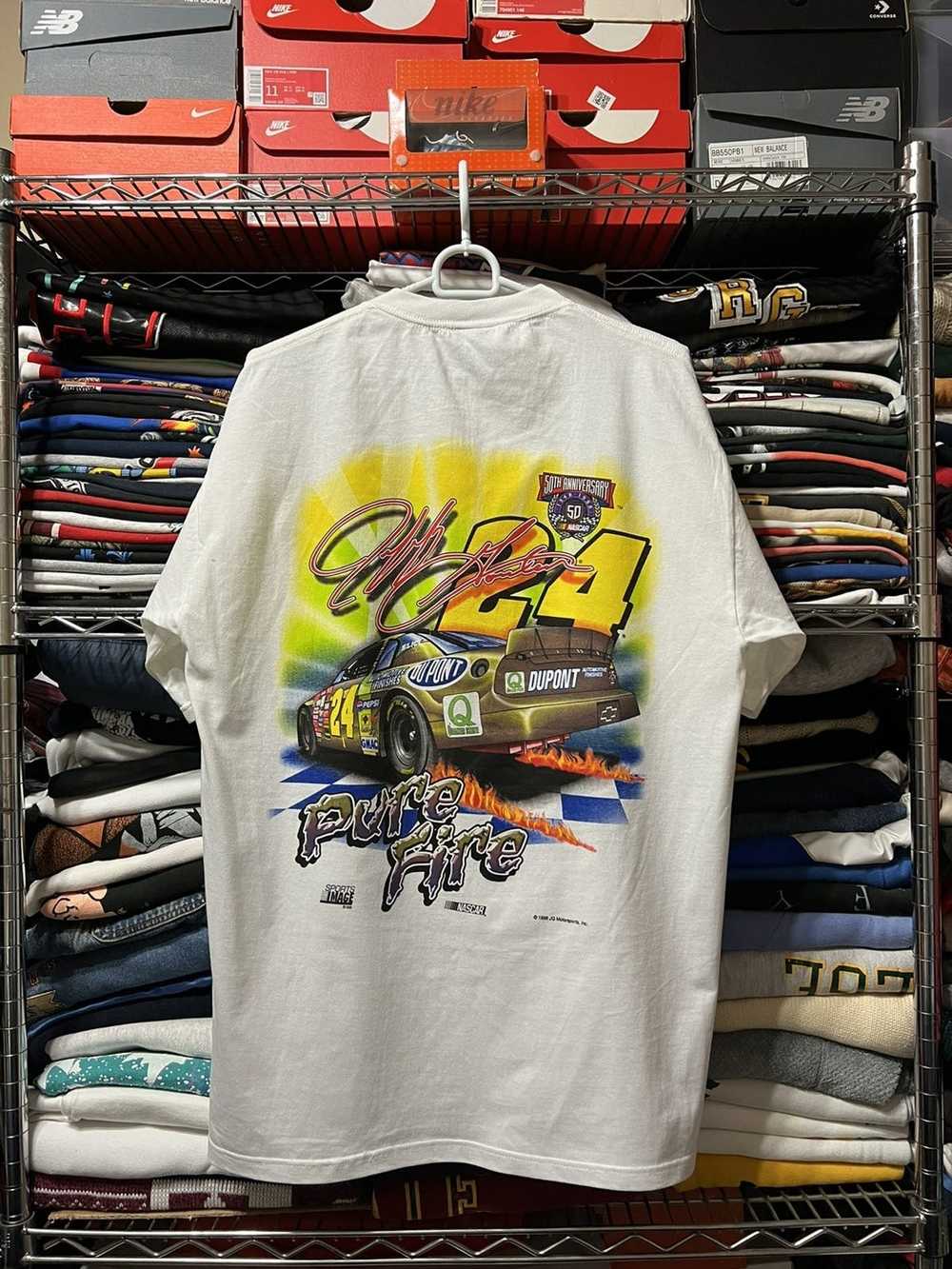 Rare × Vintage Vintage 1998 Jeff Gordon T-shirt - image 3