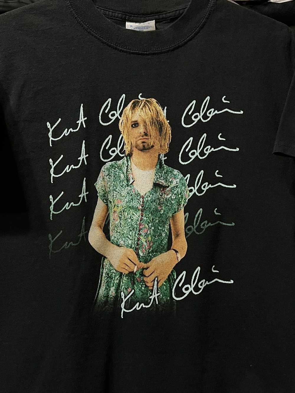 Rare × Vintage Vintage Kurt Cobain T-shirt - image 2