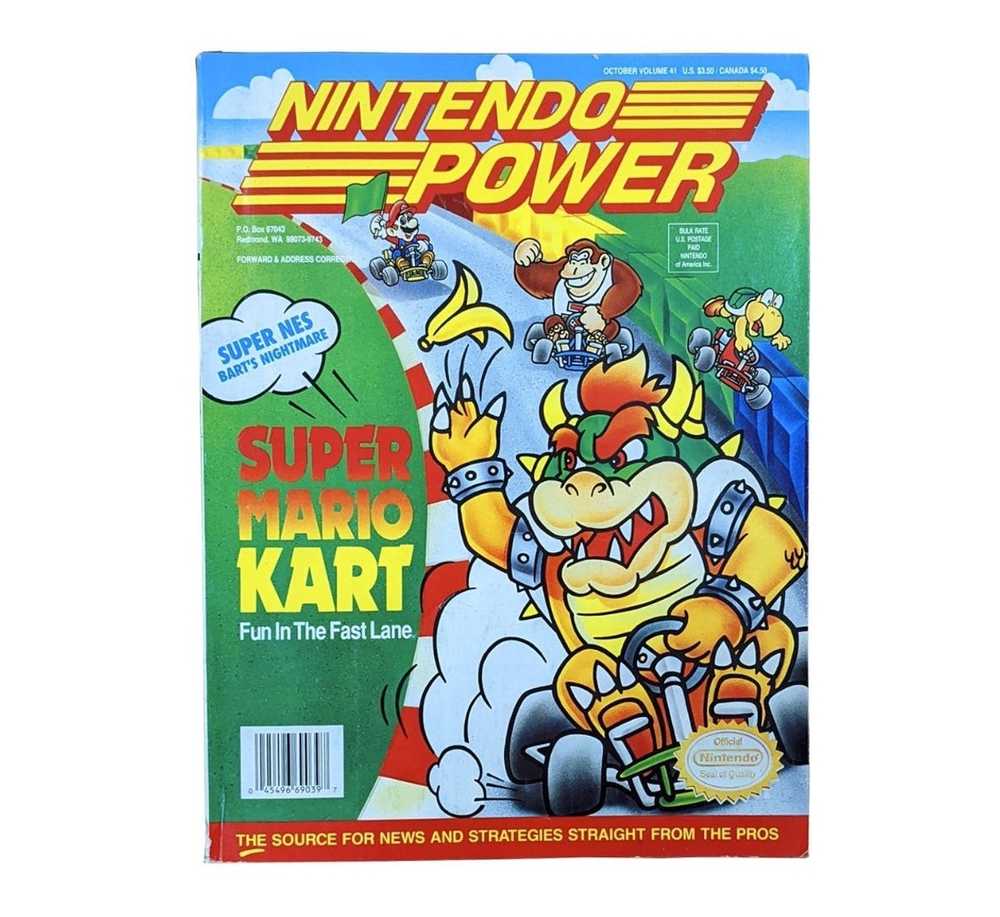 Nintendo Nintendo Power Super Mario Kart Cover Issue … - Gem