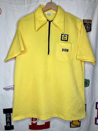 Vintage Yellow Pages 60's Work Bowling Shirt Nat N