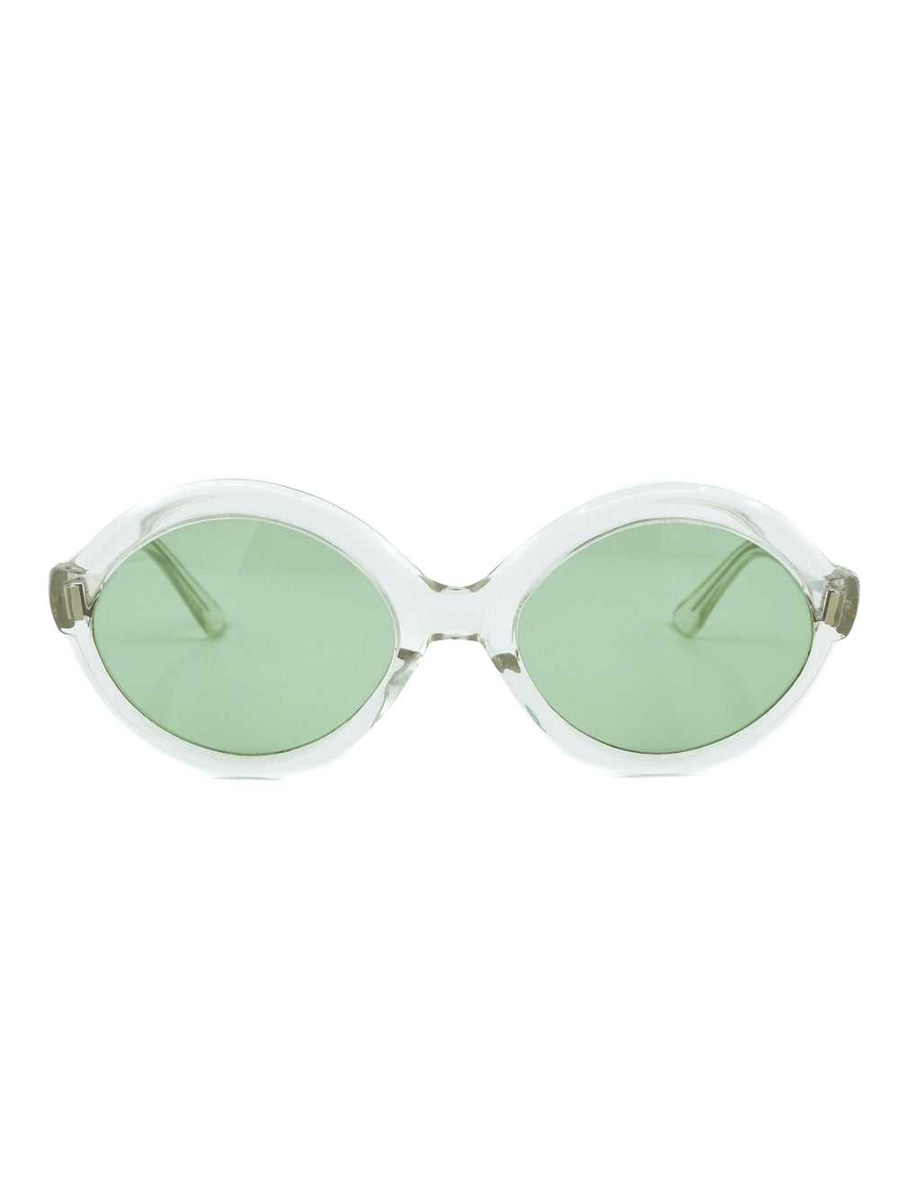 1960's Italian Green Lens Sunglasses - Gem