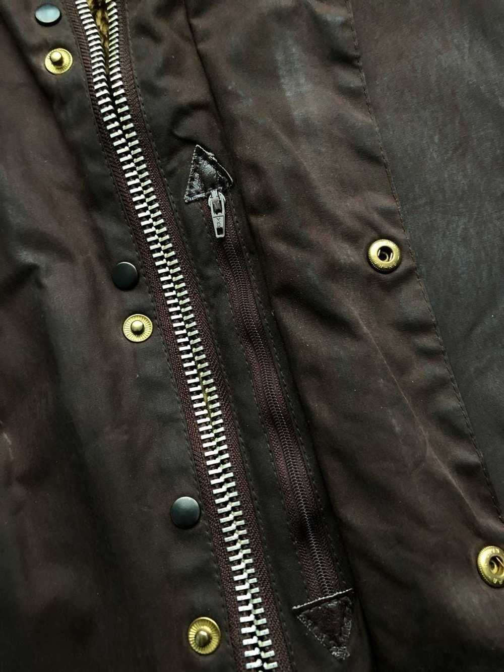 Barbour × Vintage × Waxed Barbour Wax Beaufort Bu… - image 11