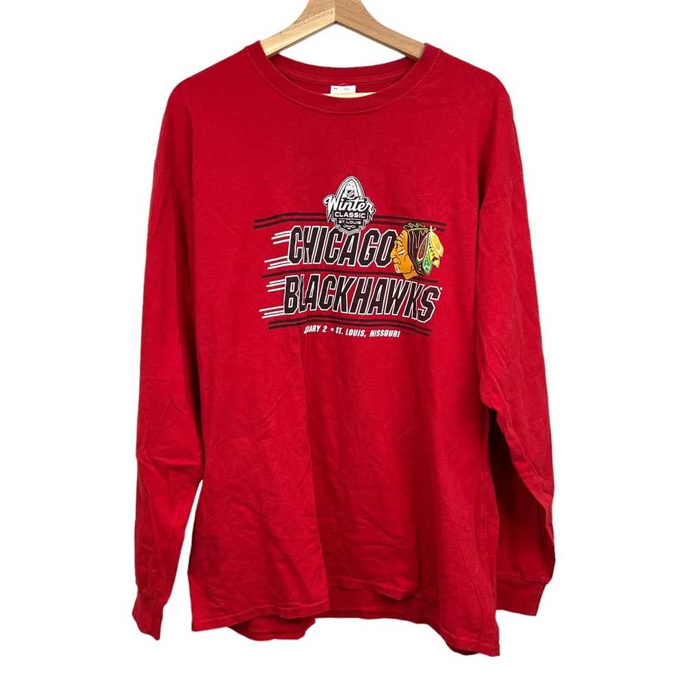 Vintage 1982 Chicago Blackhawks NHL T Shirt Tee Size X Large 