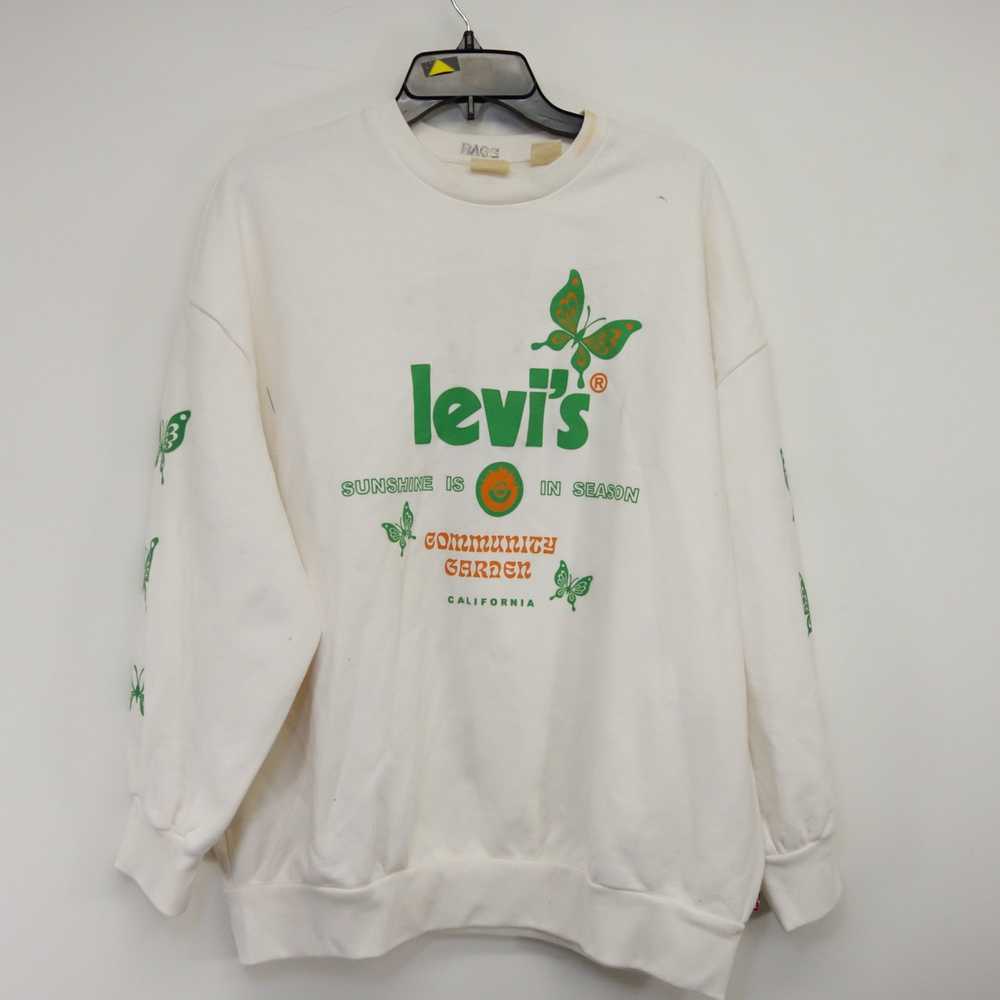 Levi's PRISM Streetwear Pullover Crew Neck Sweats… - image 1