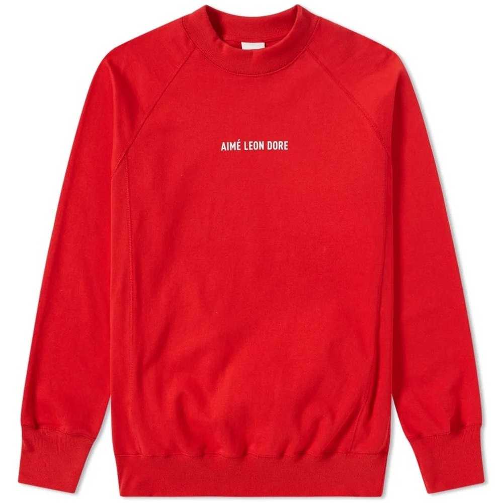 Aime Leon Dore Aime Leon Dore Red Crewneck - image 1