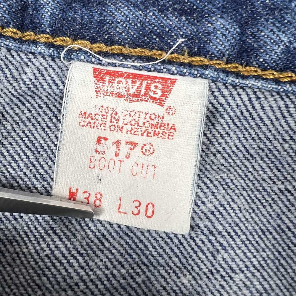 Levi's × Vintage Vintage 80s Levi's 517 Boot Cut … - image 9