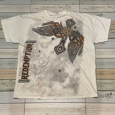 Affliction × Ed Hardy × Streetwear Rare 2YK Wing … - image 1