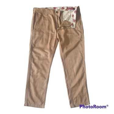 Cat & Jack Boys' Stretch Straight Fit Pull-On Woven brown Pants, size  4,8,10,16