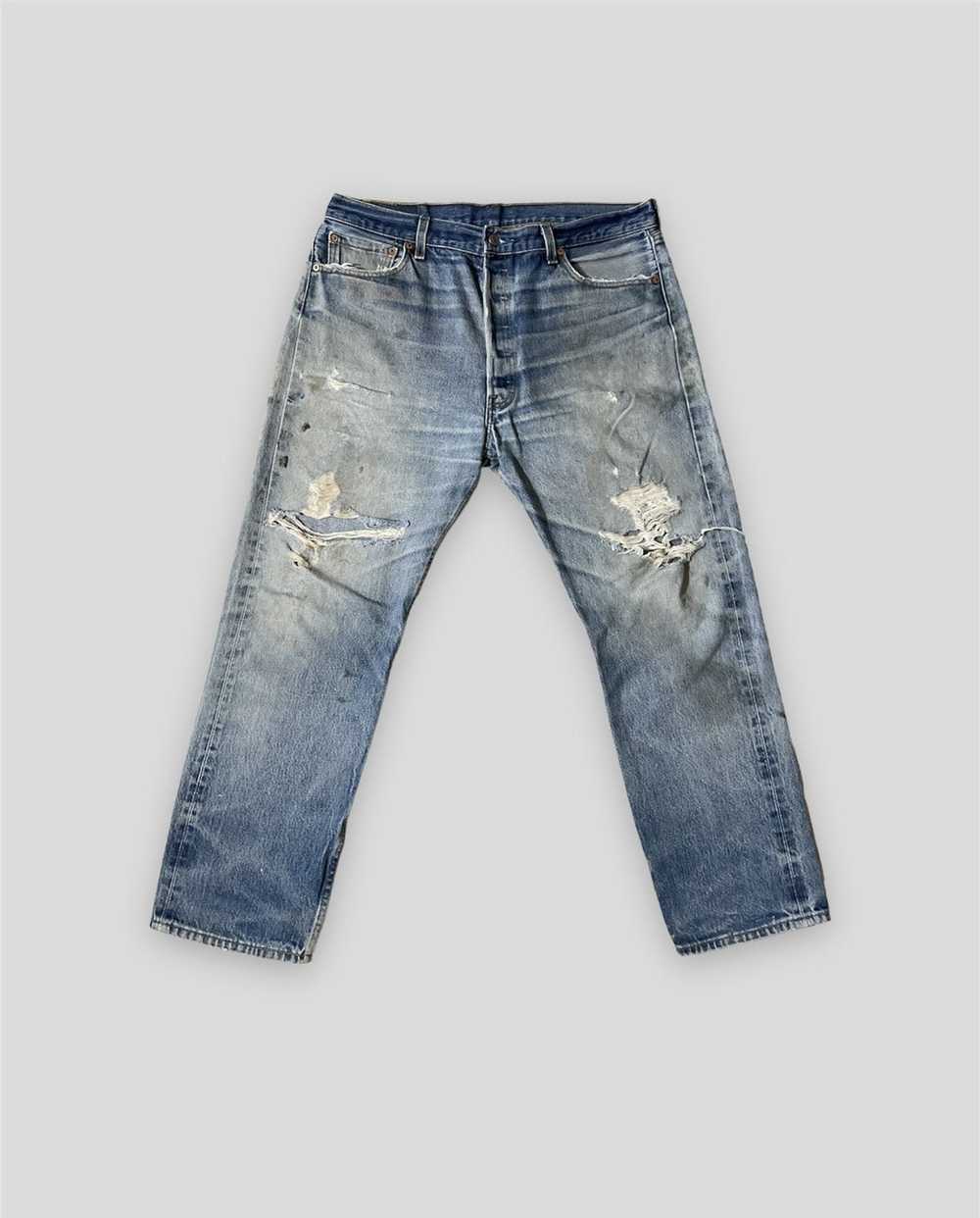 Levi's × Vintage Vintage Distressed 501s - image 1