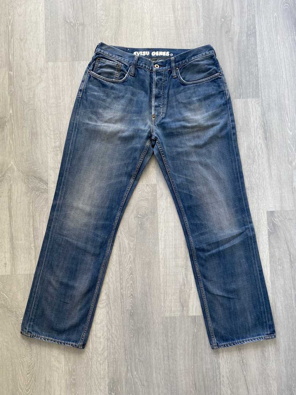 Evisu × Vintage Evisu Japan vintage blue jeans wh… - image 6