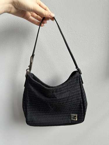 Fendi × Vintage Vintage Zucca Shoulder Bag