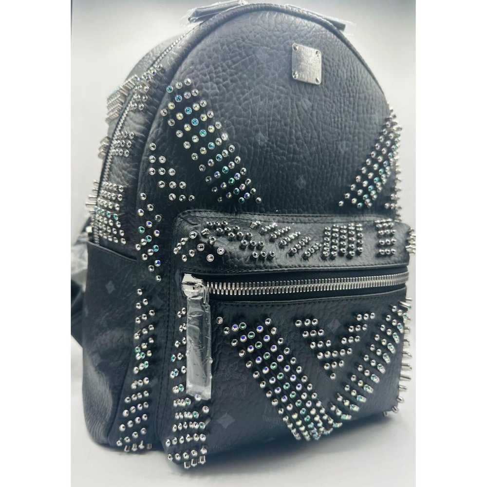 MCM Stark cloth backpack - image 7
