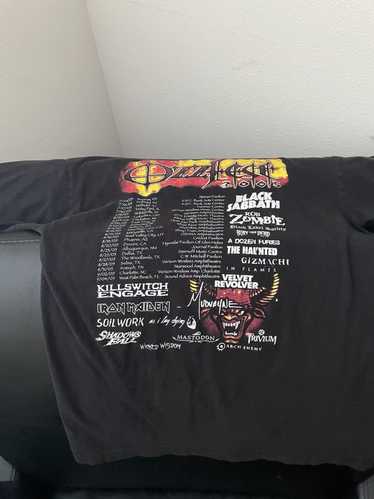 Ozzy Osbourne Concert Tee 2005 Ozzfest T Shirt Vin