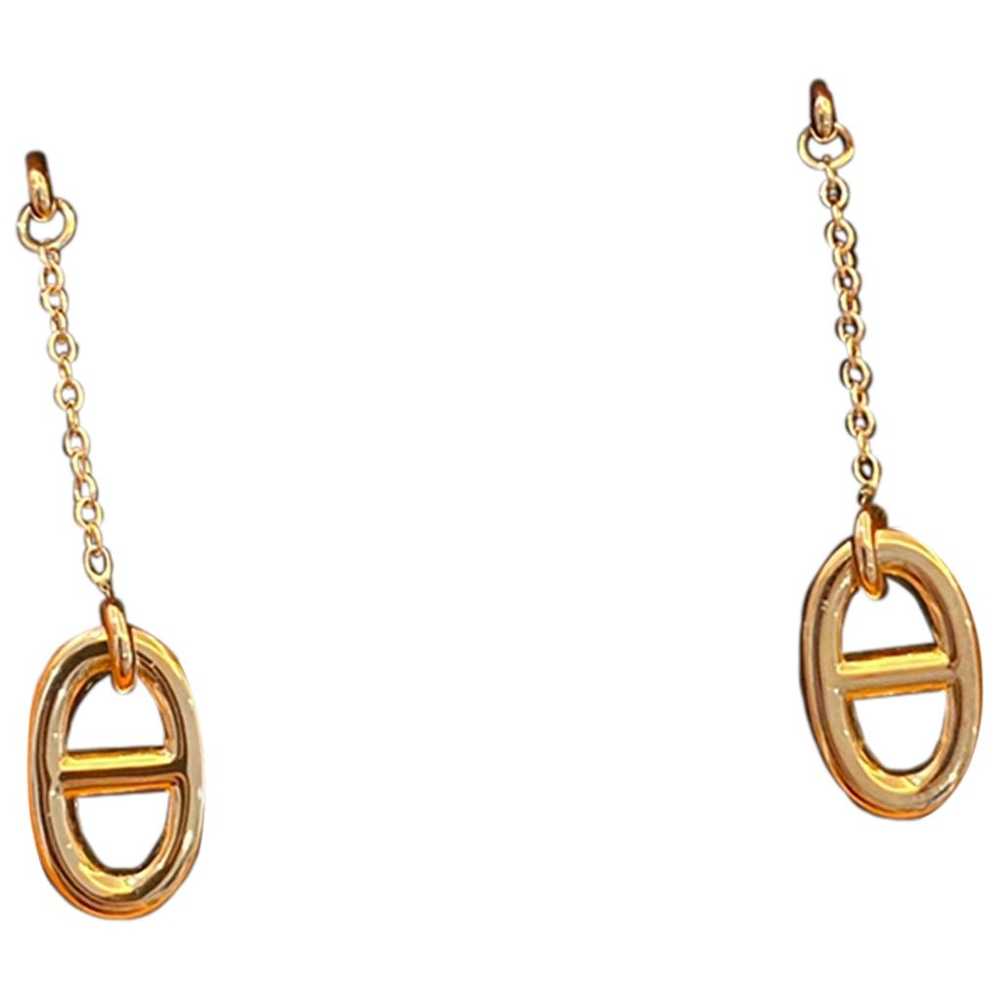 Hermès Farandole pink gold earrings - image 1