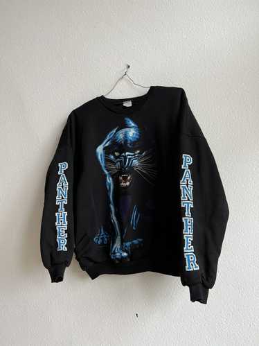 Vintage Vintage Black Panther sweatshirt quilted l