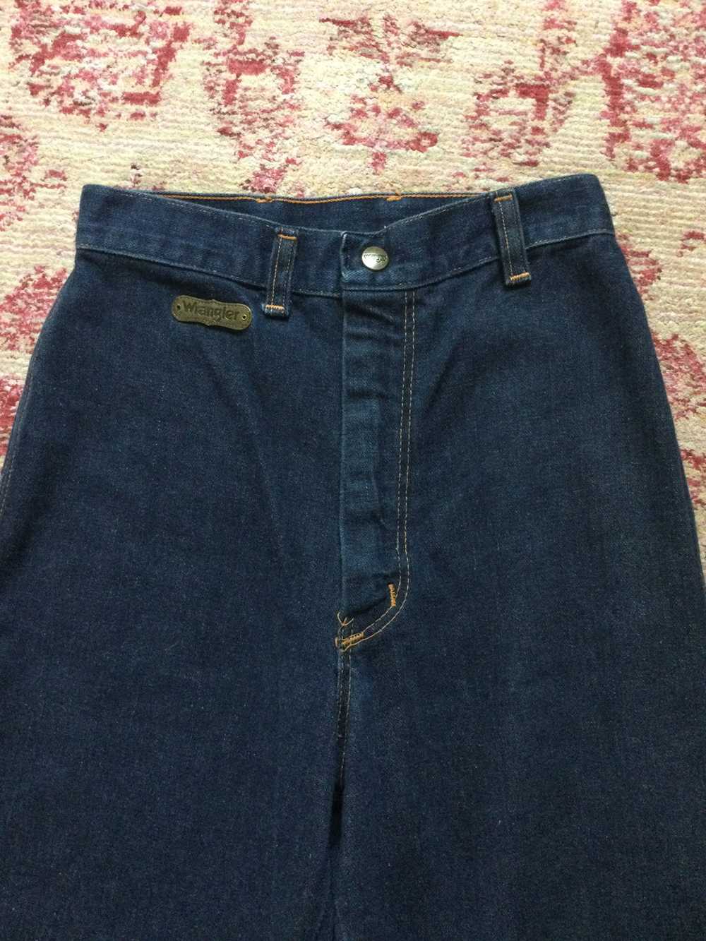 1970s Wrangler Wide Leg Jeans - image 4