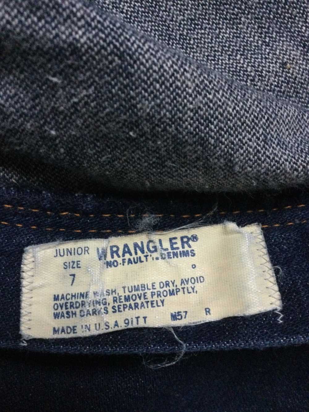 1970s Wrangler Wide Leg Jeans - image 6