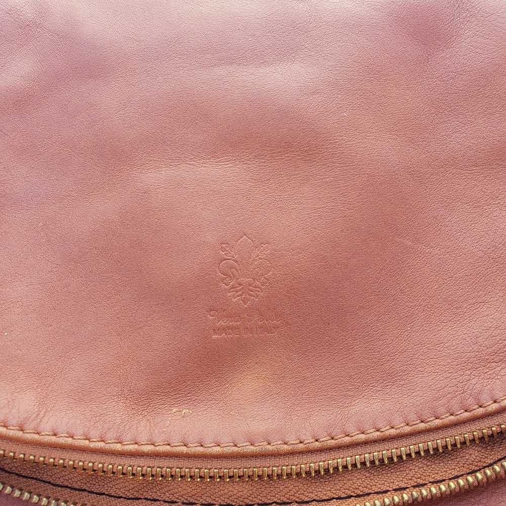 Vera Pelle Vera Pelle Leather Crossbody Bag - image 8