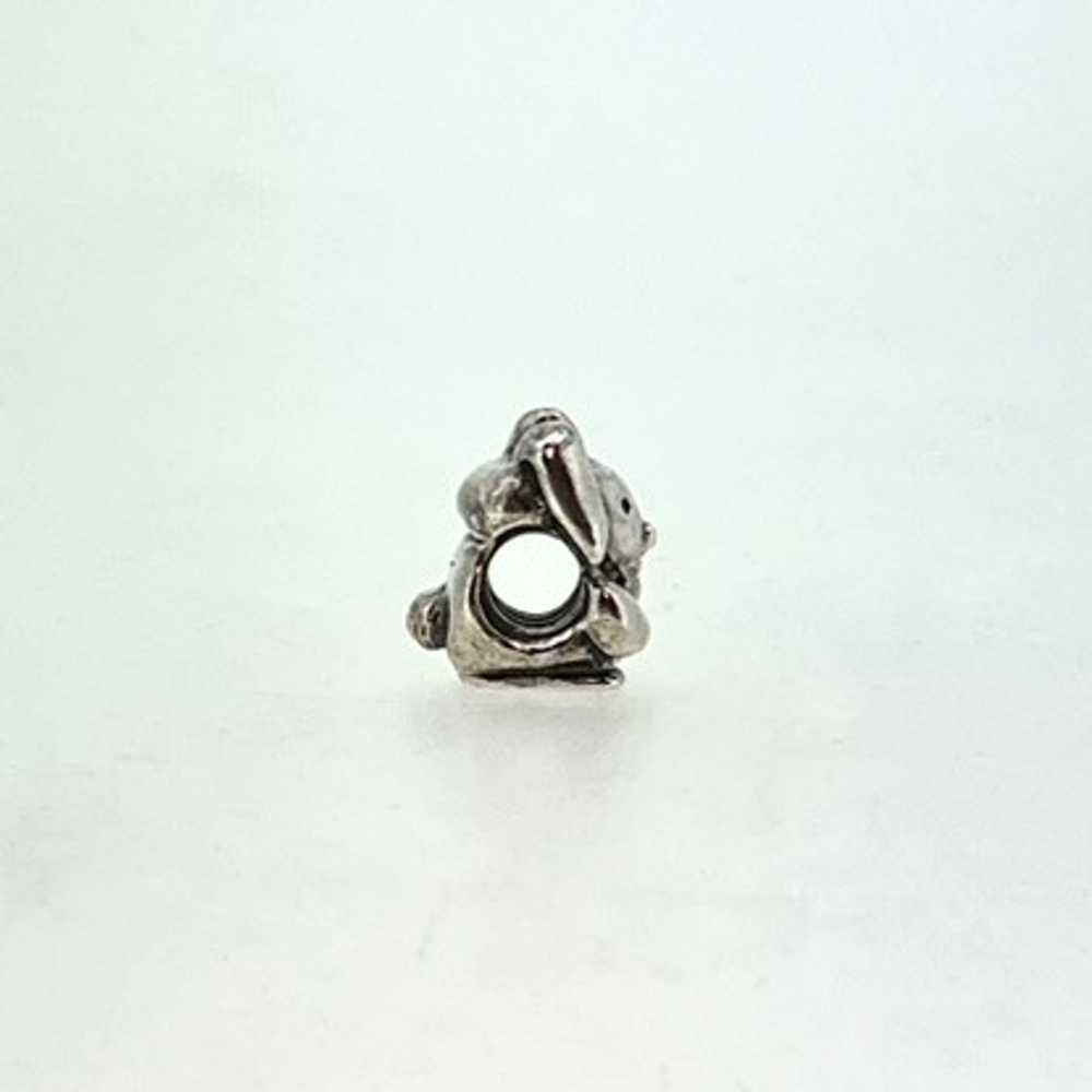 Pandora Sterling Silver Bunny Rabbit Bead Charm - image 3