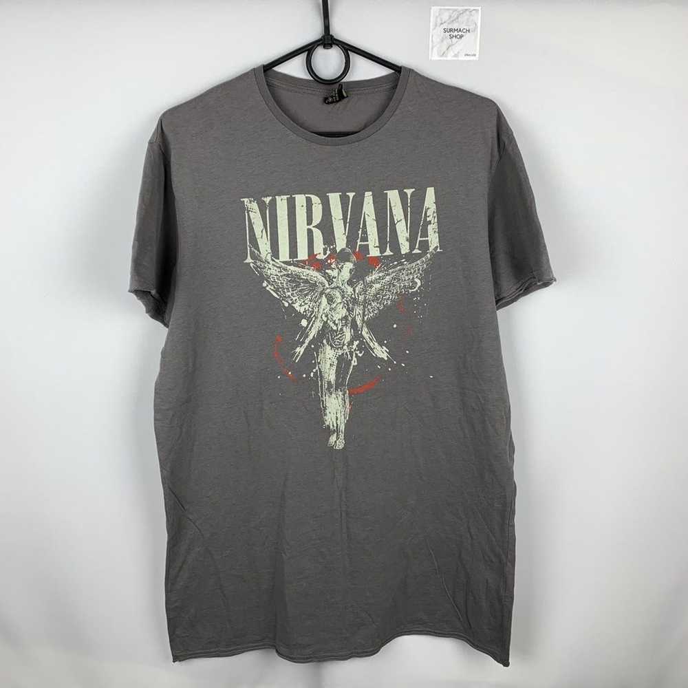 Band Tees × Nirvana × Vintage Nirvana In Utero T-… - image 1