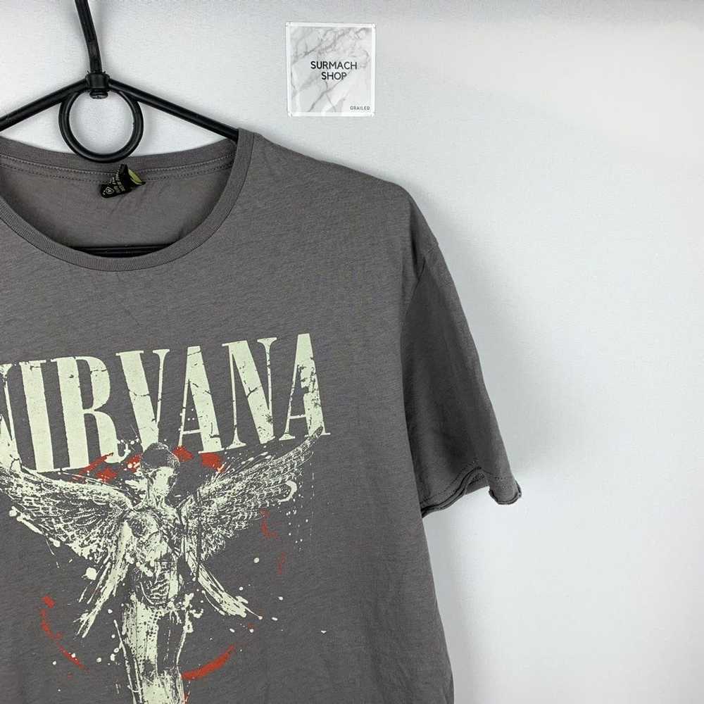 Band Tees × Nirvana × Vintage Nirvana In Utero T-… - image 4