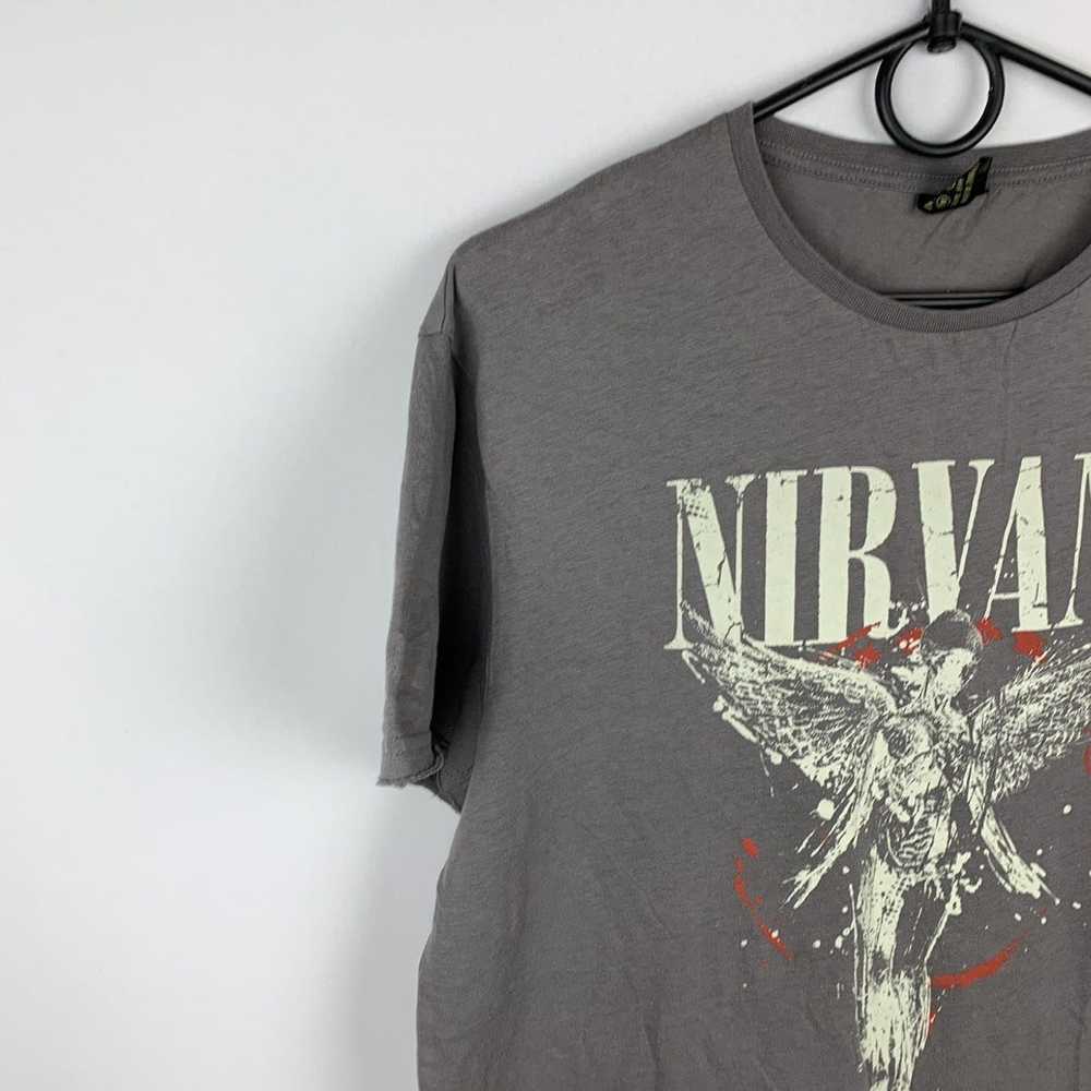 Band Tees × Nirvana × Vintage Nirvana In Utero T-… - image 5