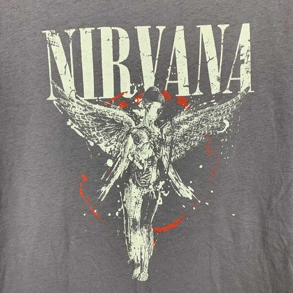 Band Tees × Nirvana × Vintage Nirvana In Utero T-… - image 7