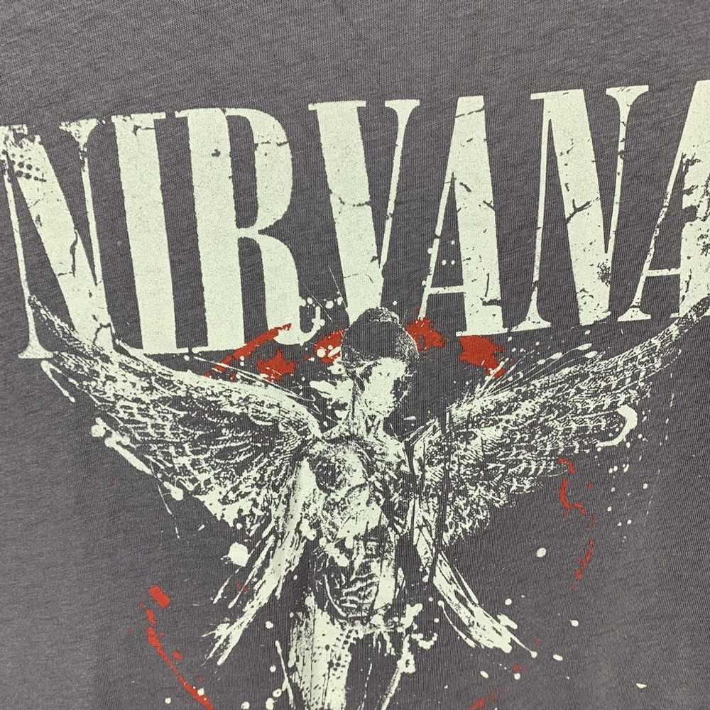 Band Tees × Nirvana × Vintage Nirvana In Utero T-… - image 8