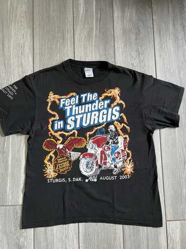 Streetwear × Vintage Vintage Faded 2003 Sturgis Mo