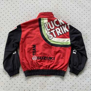 Rare Vintage RAWLINGS Team Suzuki South Sportcycles Durene Jersey 60s 70s  SZ S