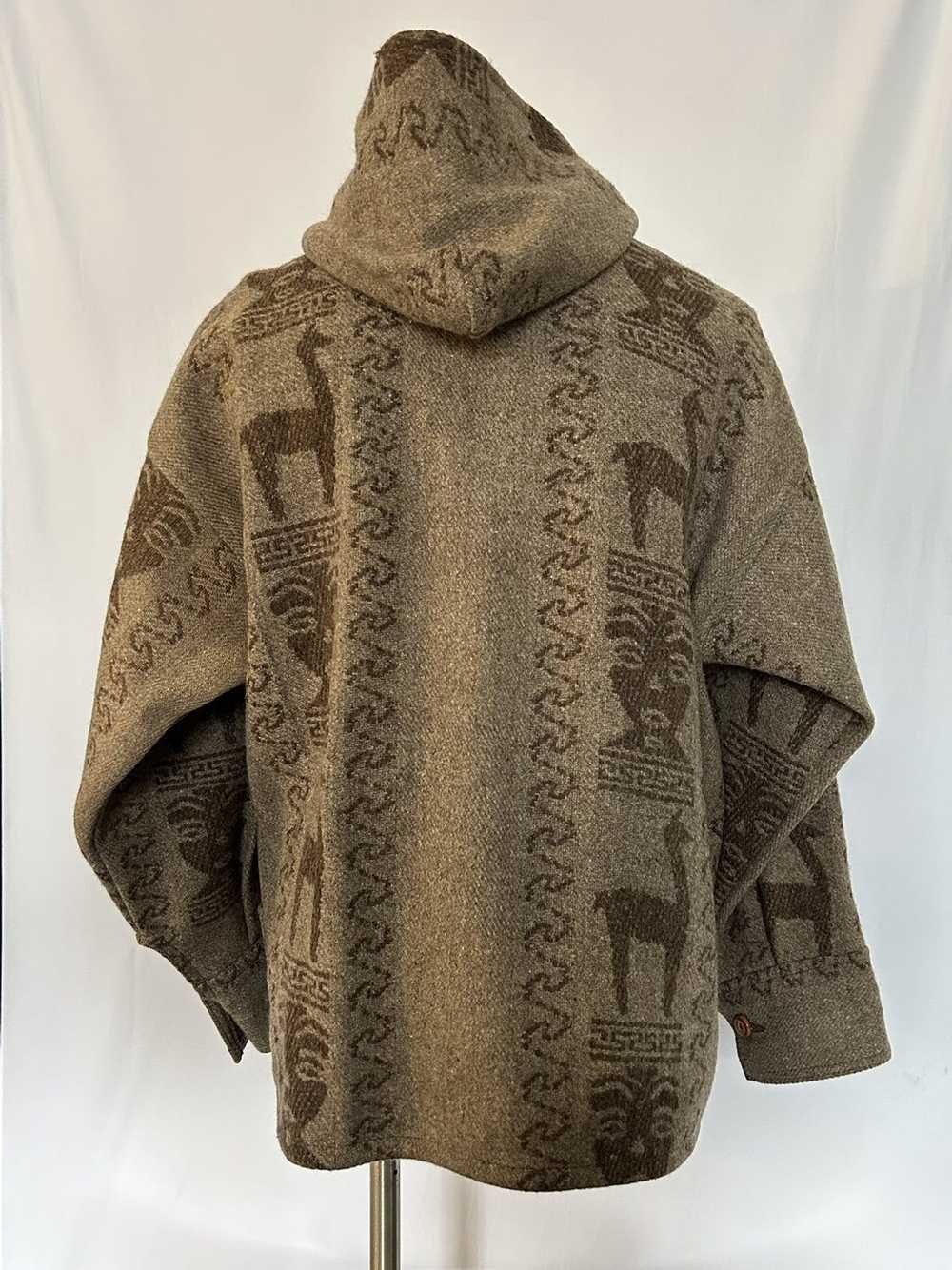 Vintage Wool tribal pattern parka - image 4