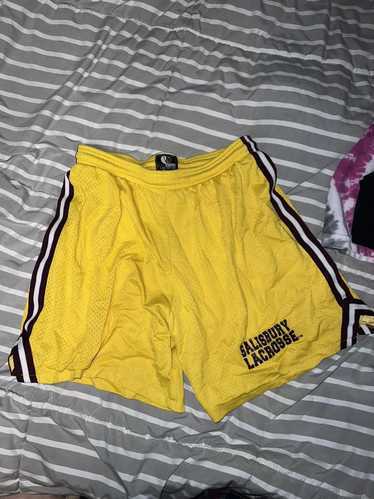 Vintage Vintage Yellow Lacrosse Shorts - image 1
