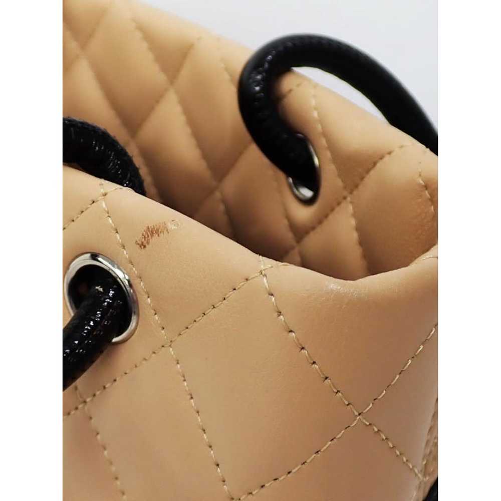 Chanel Cambon leather handbag - image 5